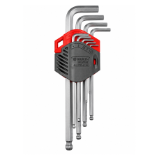 Набір HEX-ключів з кулькою Wurth RED STRIPE 1,5–10 мм 9 шт (575241200)
