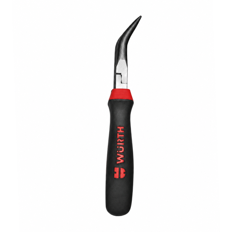 Тонкогубцы изогнутые Wurth RED STRIPE 160мм (5772001316)