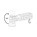 Аккумуляторный фонарь ERGOPOWER SATURN, LED, магнит, 500 lm, 4 Вт (0827950200) – Фото №10