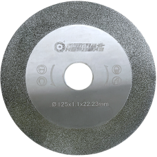 Алмазный гальванический отрезной диск Алмаз & Абразив 125×1,1×22,23 мм (05586)