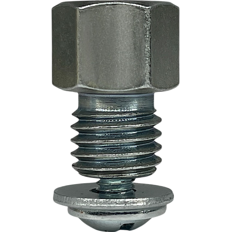 Переходник для мини-болгарки с M10 на M14 и внутренней M6 (05521)