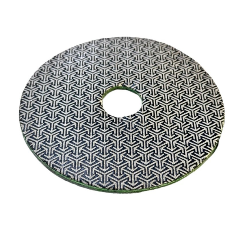 Алмазный гибкий шлифовальный круг (АГШК) черепашка Steelring D100 G200 с липучкой (DHEB200)