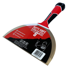 Шпатель 200 мм из закаленной нержавеющей стали OLEJNIK с эргономичной ручкой (124020-3K)