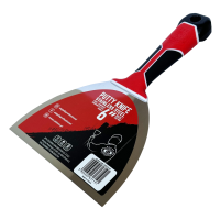 Шпатель 150 мм из закаленной нержавеющей стали OLEJNIK с эргономичной ручкой (124015-3K)